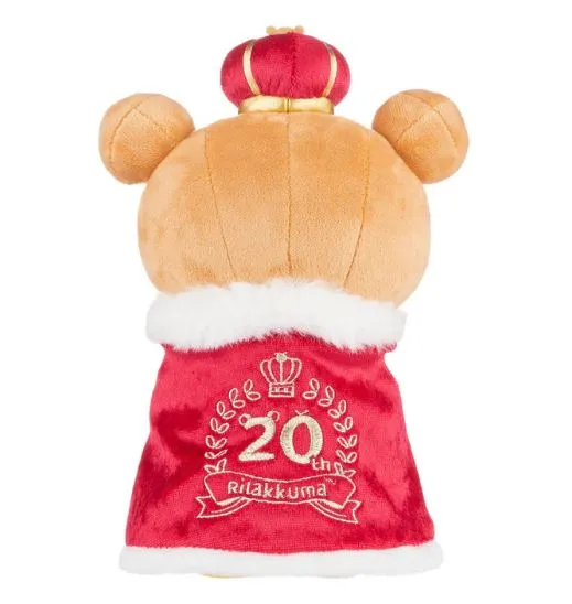 20th Anniversary Edition Rilakkuma Cape and Crown 9 inch Plush US10120