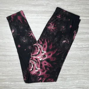 Abstrack Tentacle Print Leggings