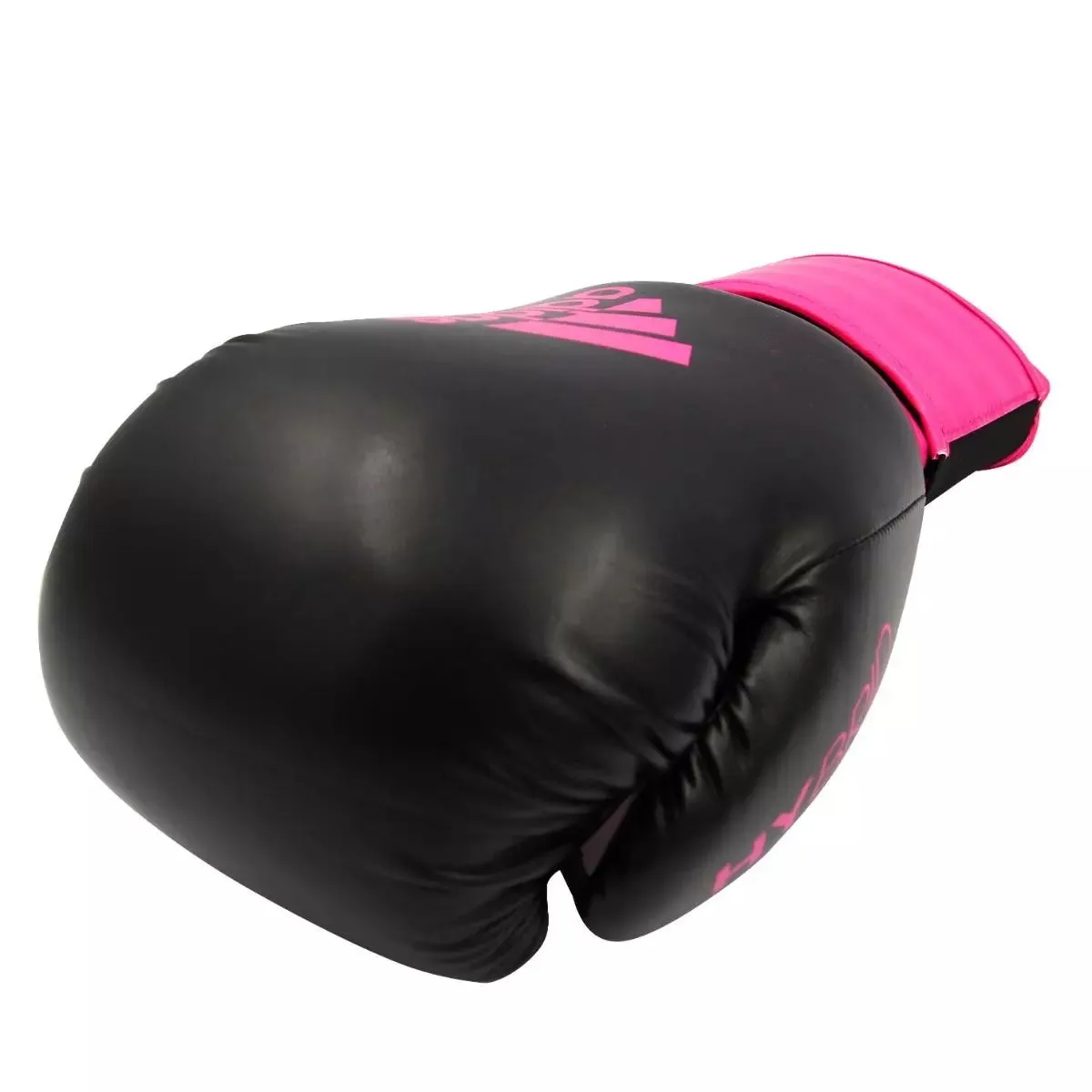 adidas Hybrid 100 Womens Boxing Gloves Black & Pink