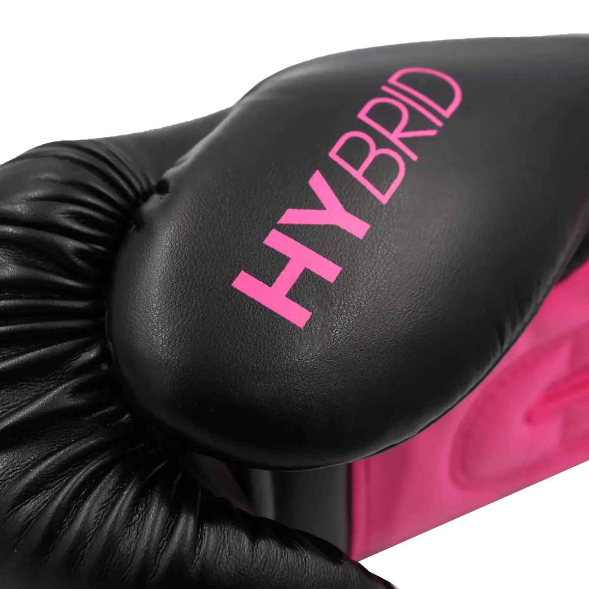 adidas Hybrid 100 Womens Boxing Gloves Black & Pink