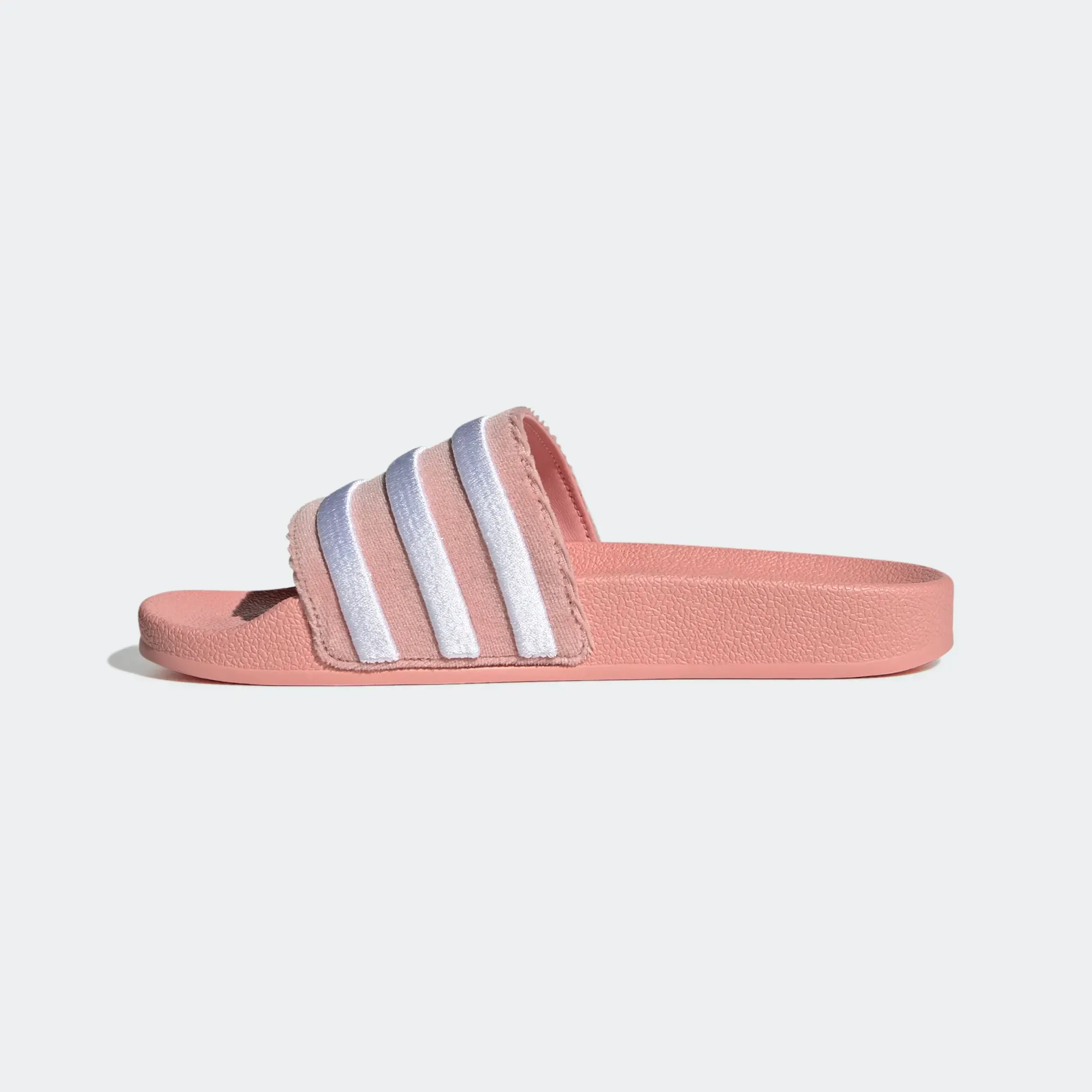 Adidas Women's Adilette Slides - Wonder Mauve / Cloud White