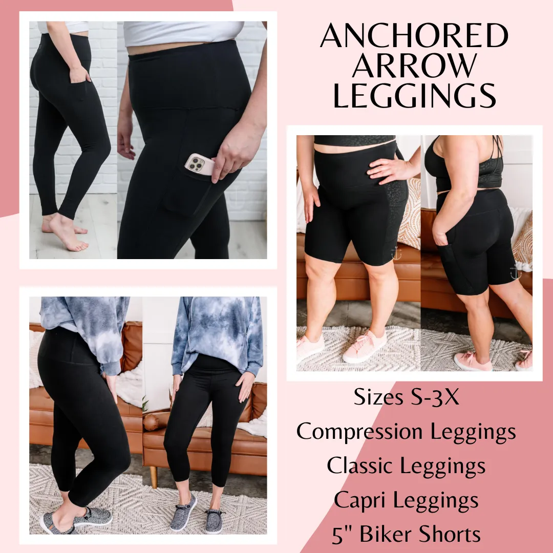 Anchored Arrows Athletic Leggings