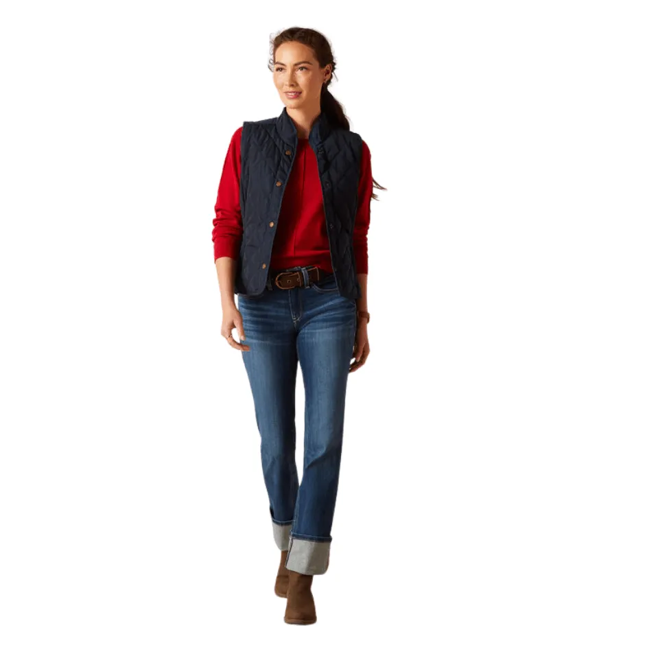 Ariat Ladies Woodside Vest - Navy