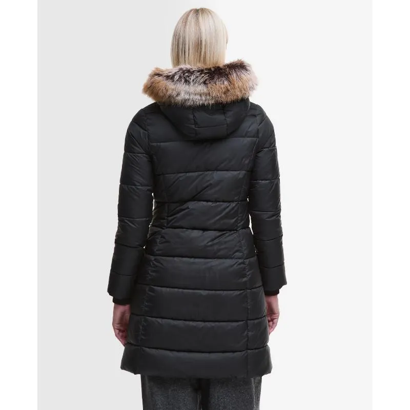 Barbour Rosoman Ladies Quilted Jacket - Black