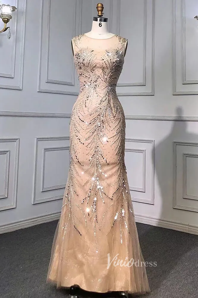 Beaded Sage Evening Dresses Removable Cape Sleeve Prom Dress FD3018