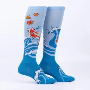 Beauty in Water Women's Knee High Socks