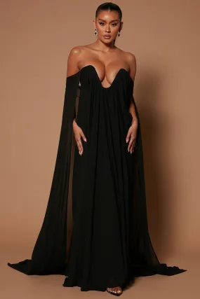 Bella Maxi Gown - Black