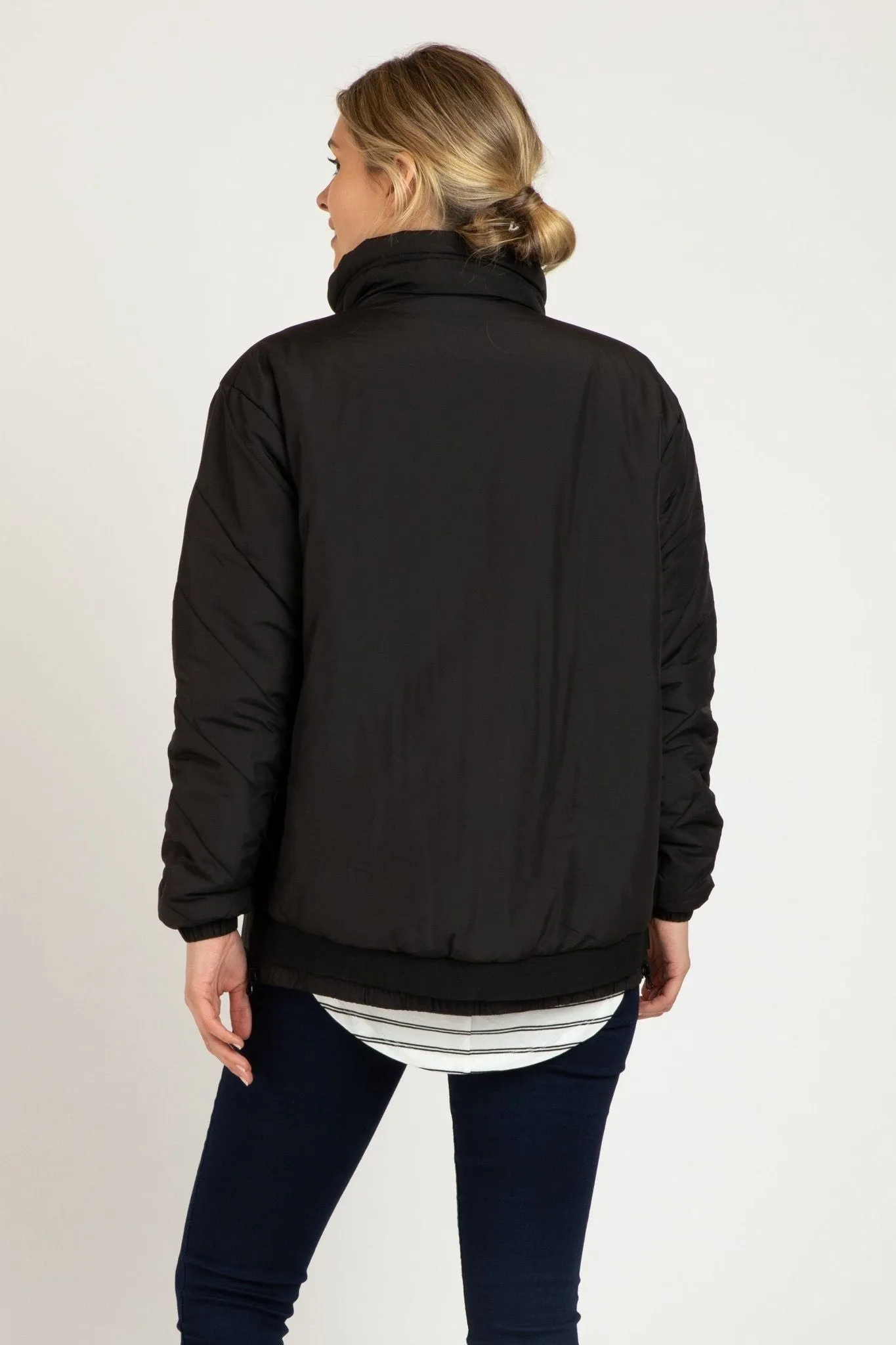 Betty Basics Rylie Puffa Jacket in Black