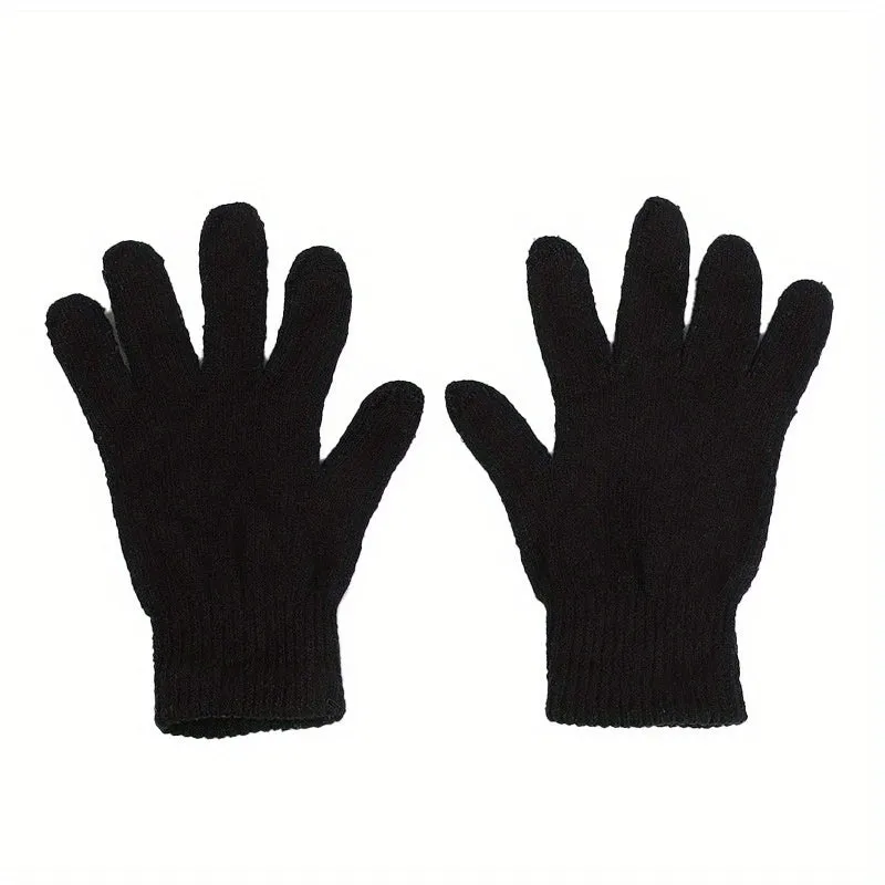 Black Thermal Cycling Gloves  Perfect Unisex Gift Choice