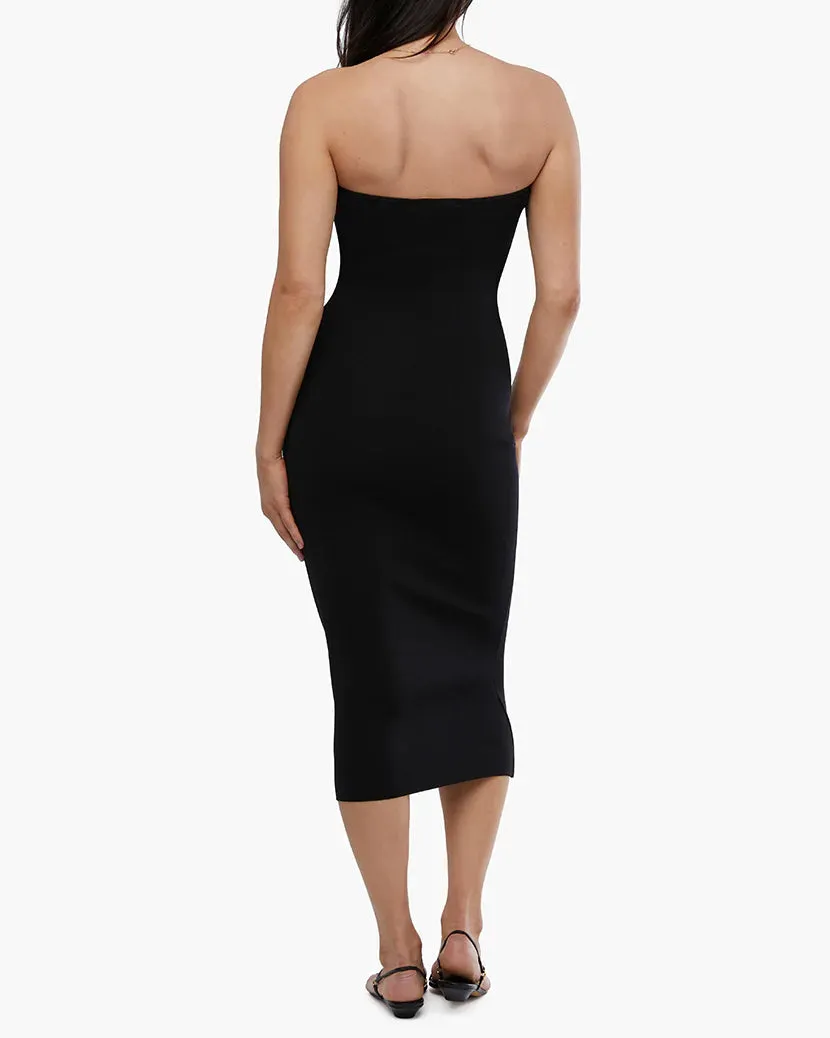 Bodycon Midi Dress Black