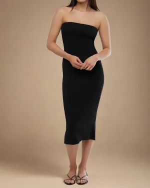 Bodycon Midi Dress Black