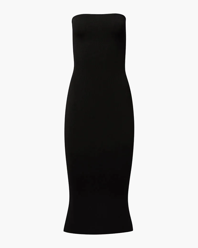 Bodycon Midi Dress Black