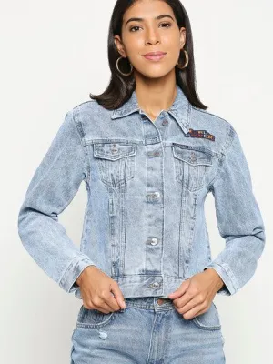 Bristol Light Blue Basic Denim Jacket