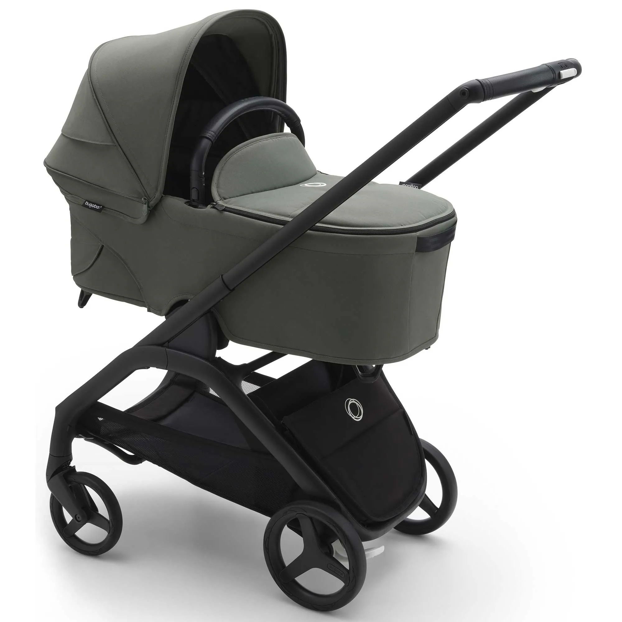 Bugaboo Dragonfly Complete Bundle - Black/Forest Green