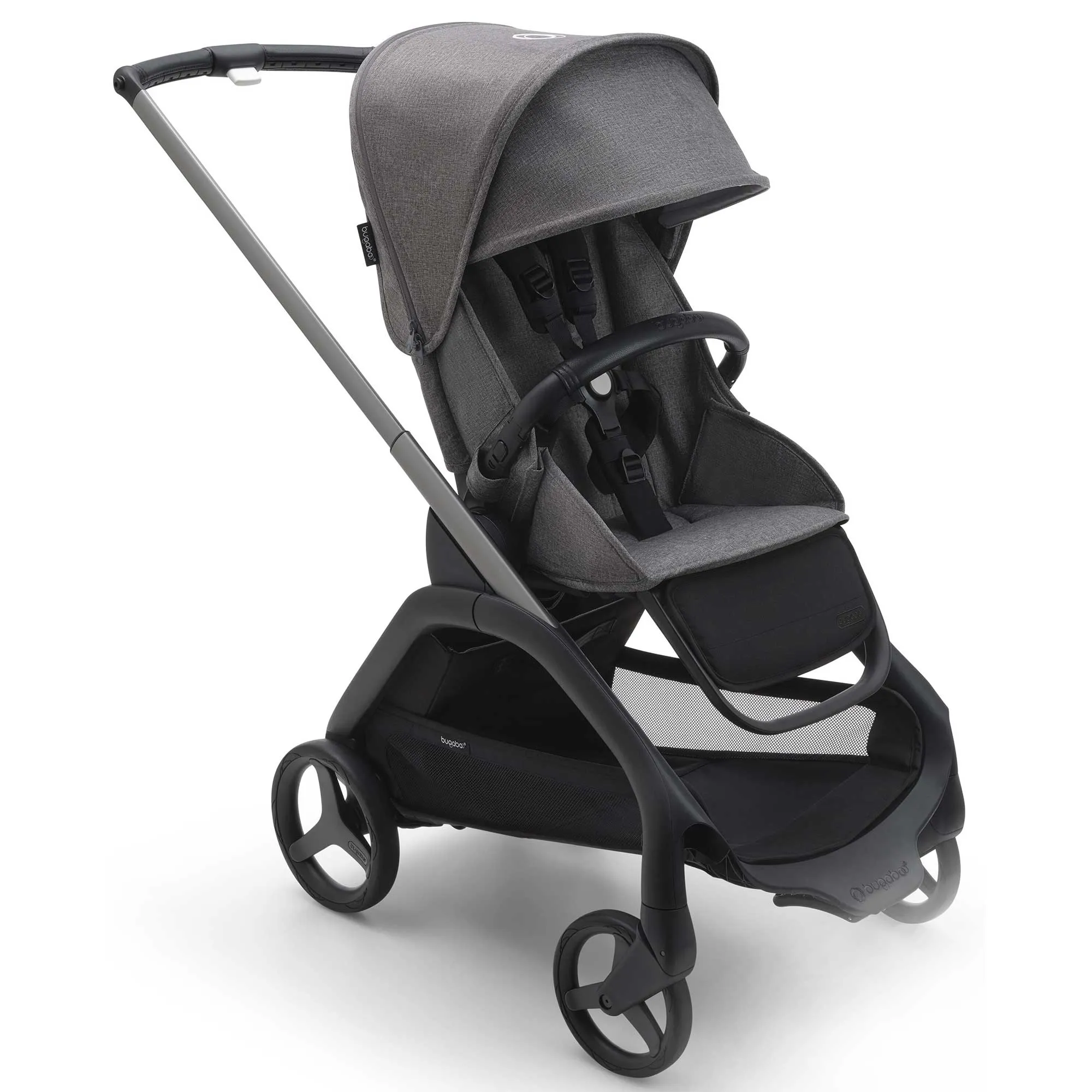 Bugaboo Dragonfly Complete Pram - Graphite/Grey Melange