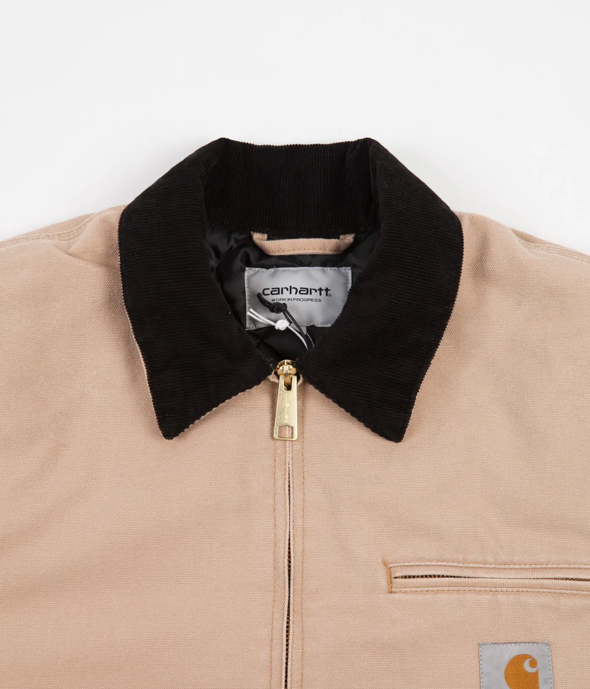 Carhartt OG Detroit Jacket - Dusty Hamilton Brown / Black