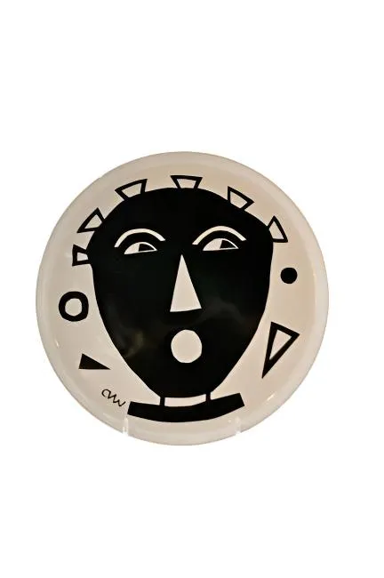 Clementina Van der Walt Mask Series Plates 10"