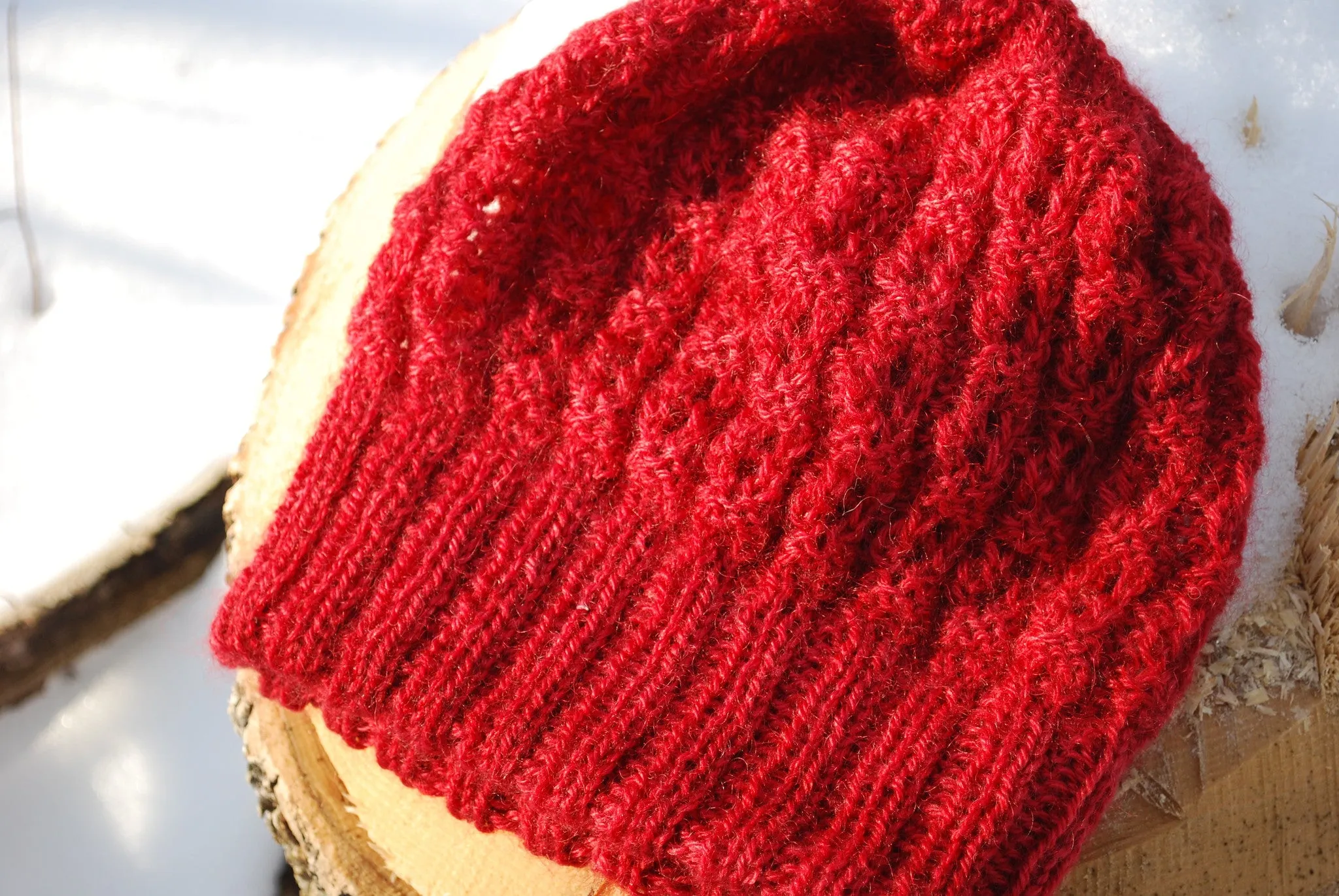 Colborne Hat Knitting Pattern (PDF) by Phibersmith Designs