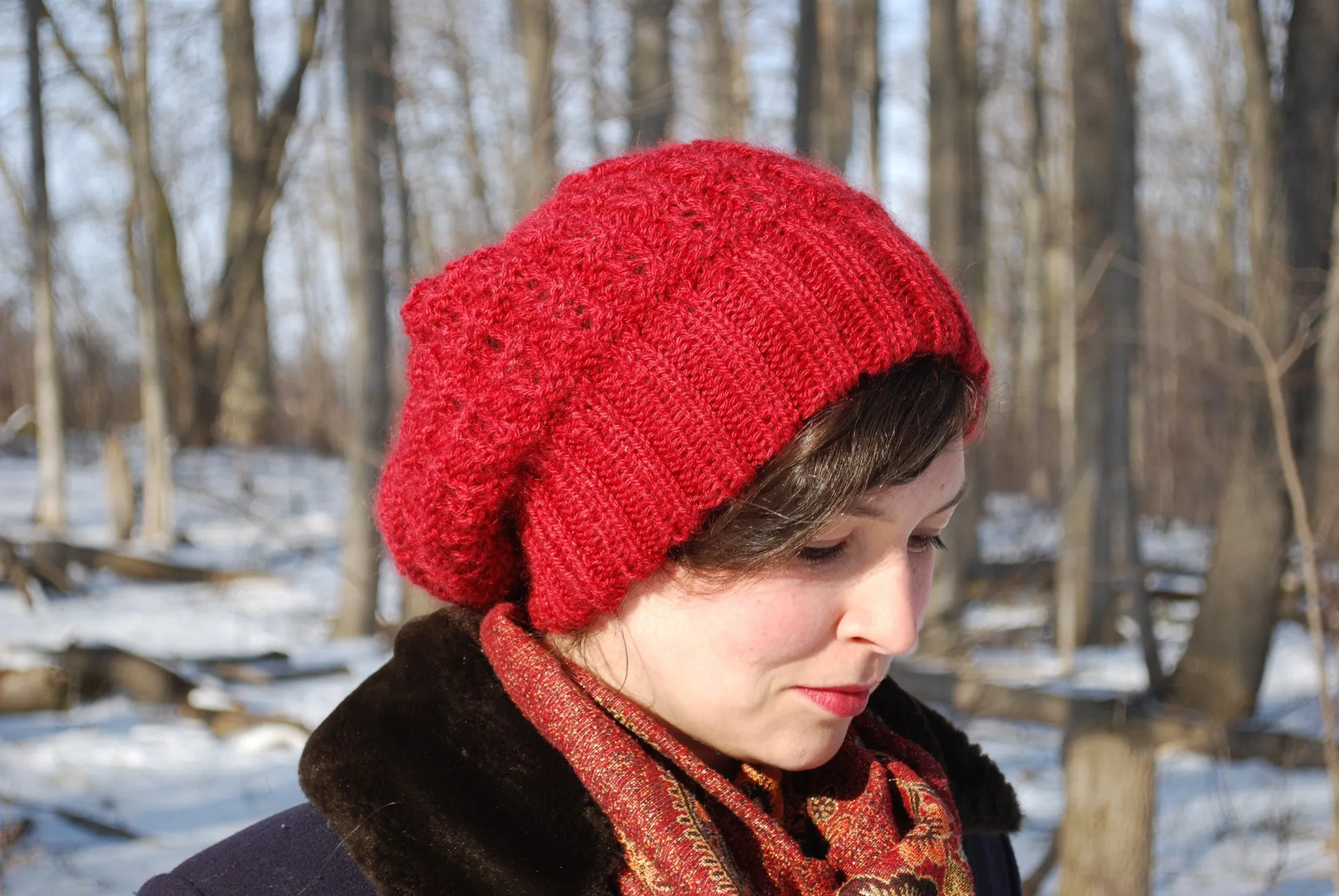 Colborne Hat Knitting Pattern (PDF) by Phibersmith Designs