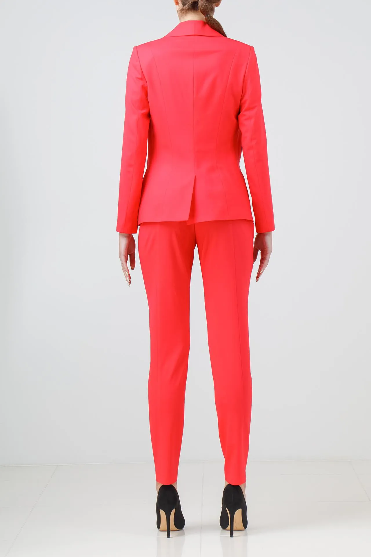 CORAL STRETCH-WOOL SUIT