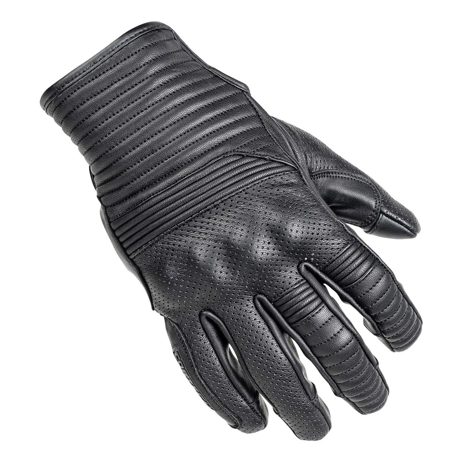 Cortech The Bully Short Cuff Leather Gloves - Black