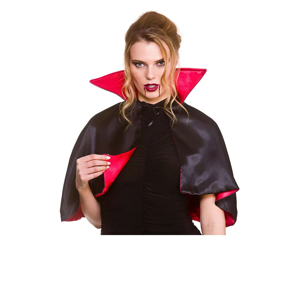 Deluxe Lined Mini Vampire Cape (Adult)