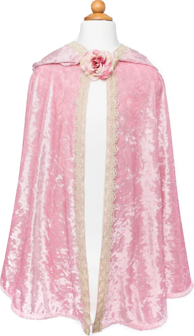 Deluxe Pink Princess Cape Size 3-4