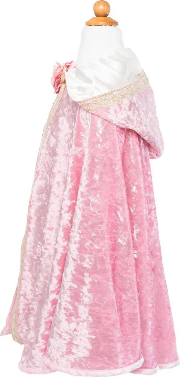 Deluxe Pink Princess Cape Size 3-4