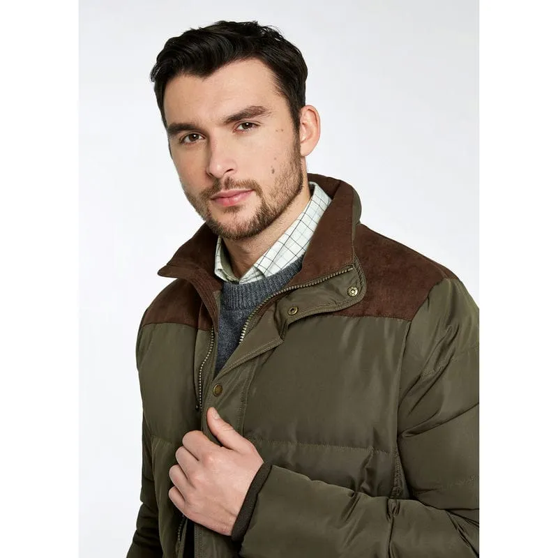 Dubarry Talbot Down Mens Jacket - Olive