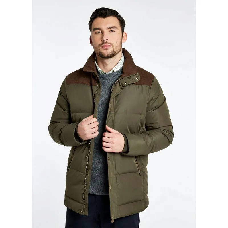 Dubarry Talbot Down Mens Jacket - Olive