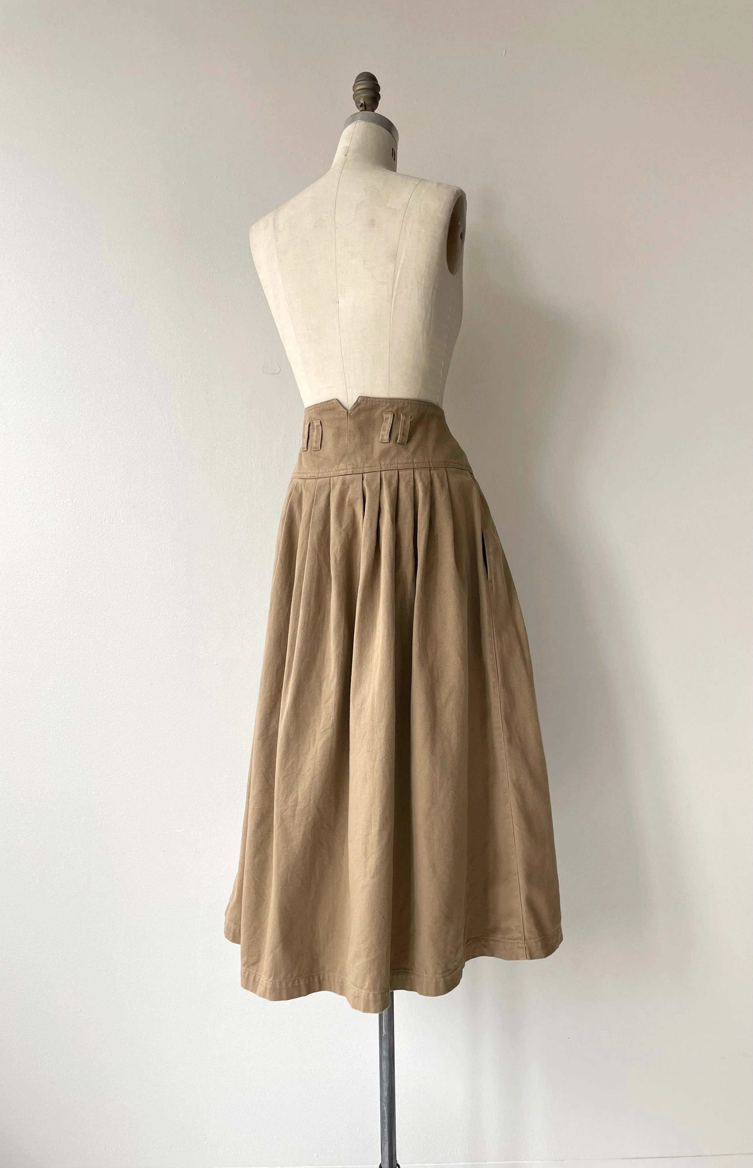 Esprit Twill Skirt | 1980s