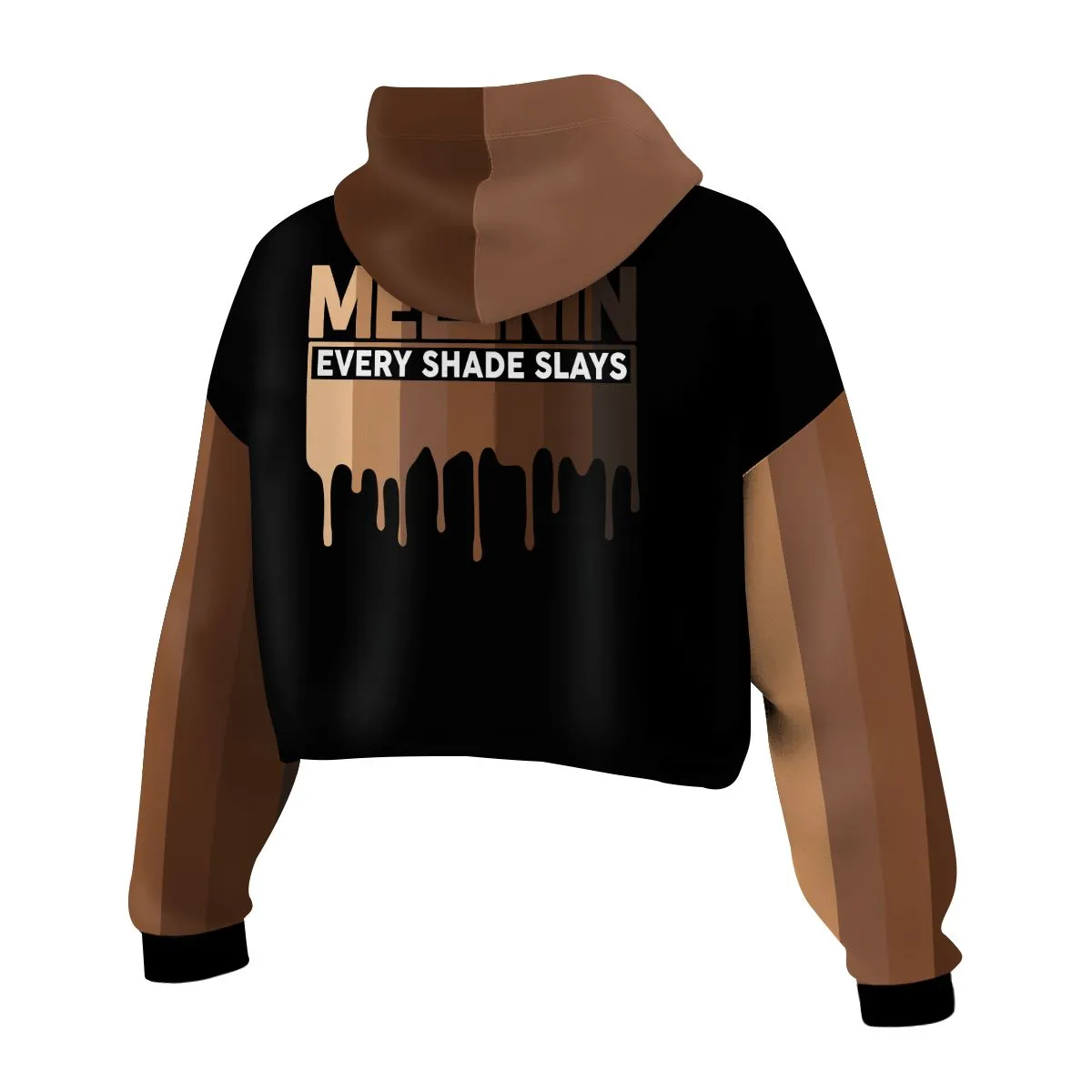 Every Shade Slays Melanin Cropped Hoodie and Leggings Set