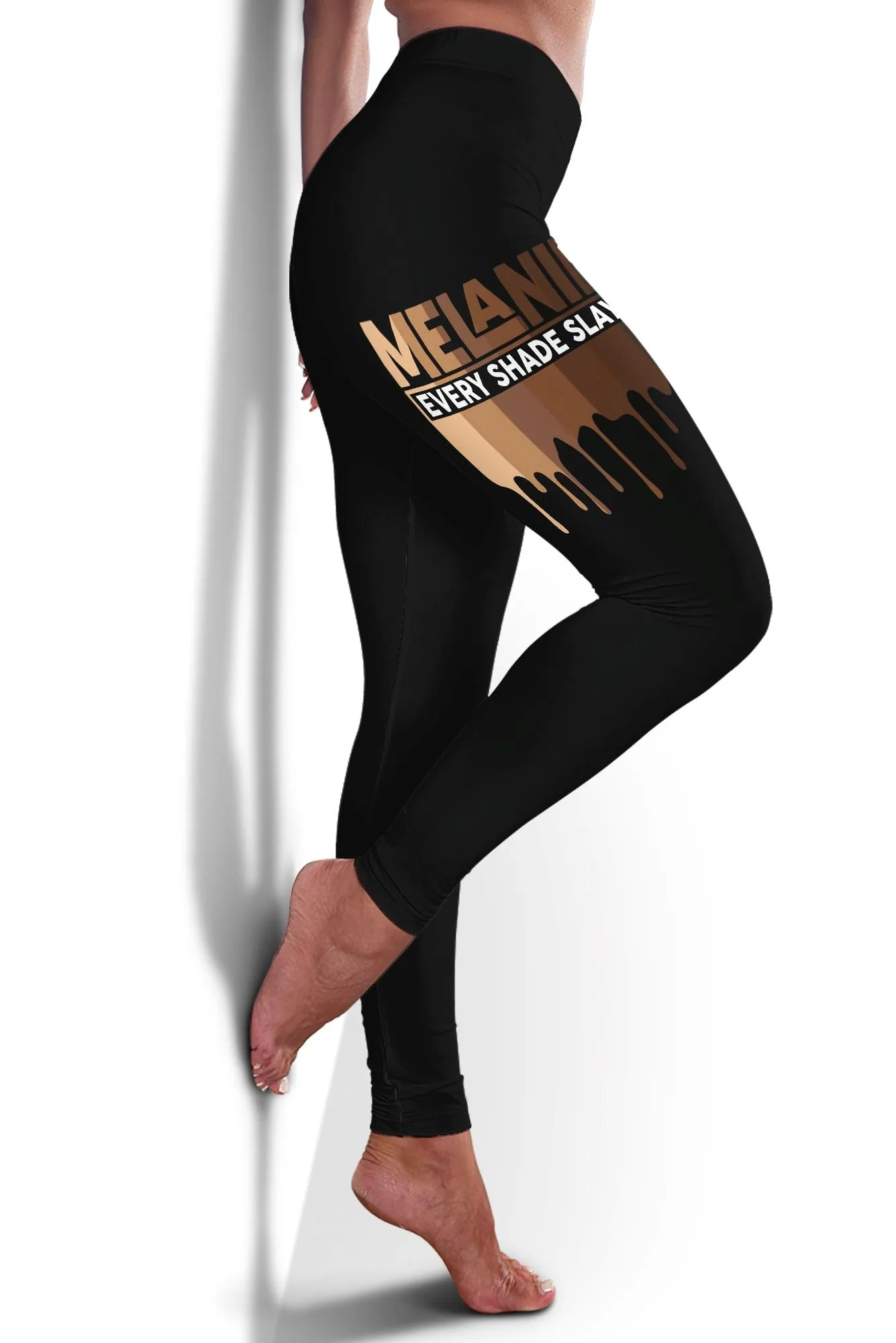 Every Shade Slays Melanin Cropped Hoodie and Leggings Set