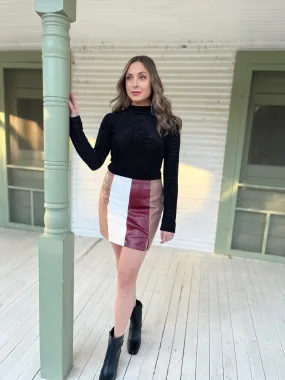 Fall Mood Mini Skirt