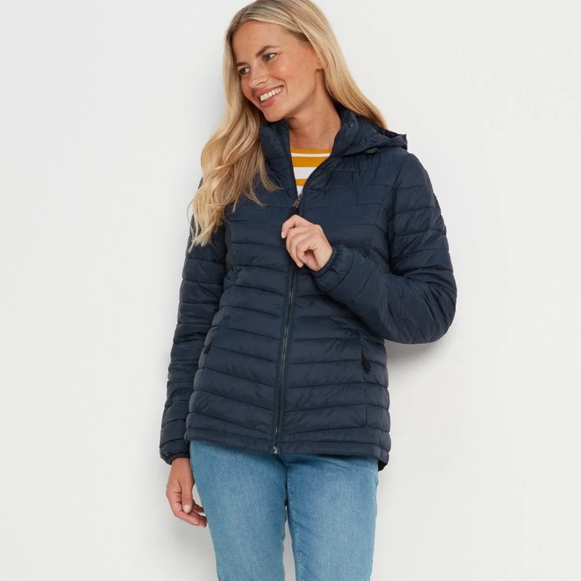 Garriston Womens Lightweight Padded Jacket - Dark Indigo