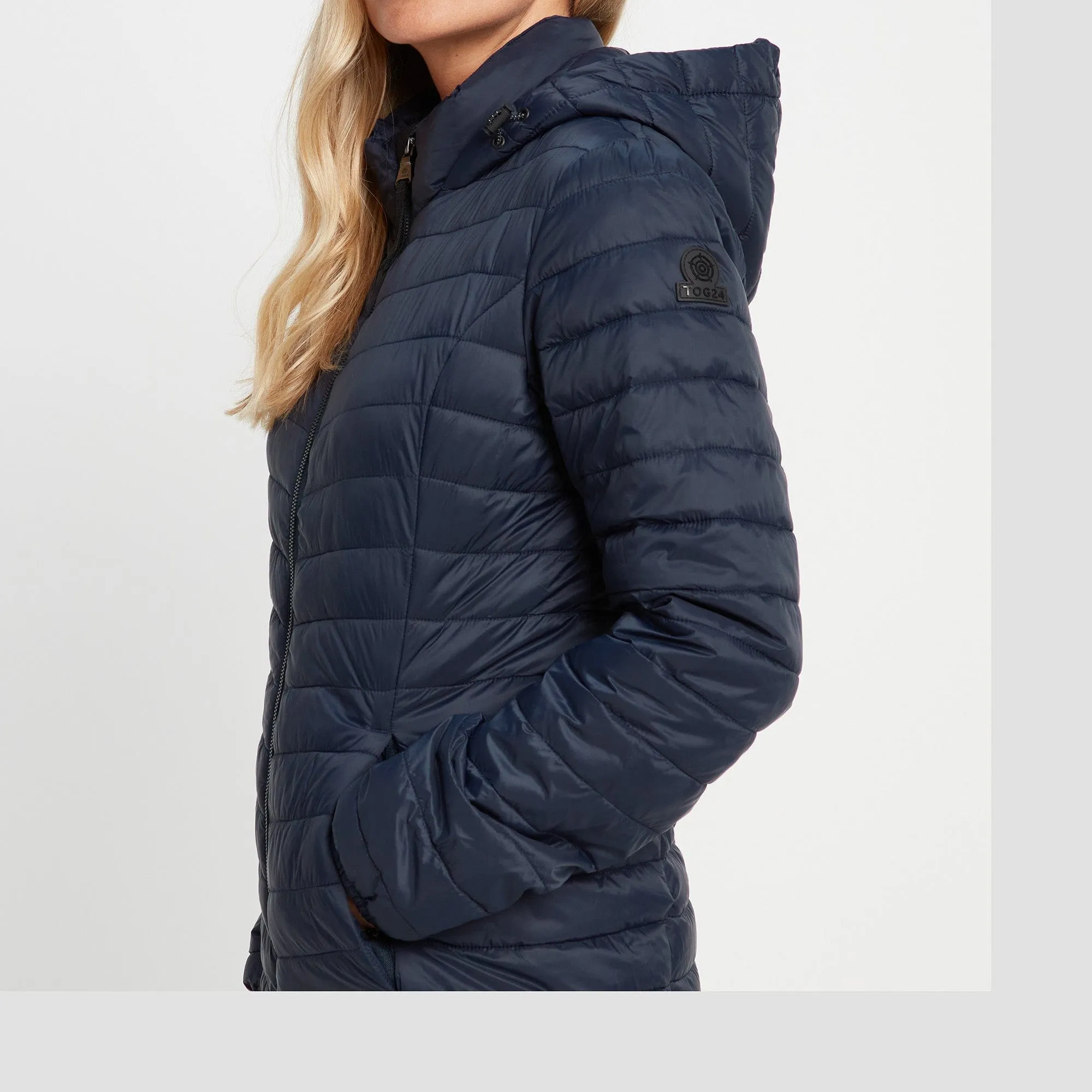 Garriston Womens Lightweight Padded Jacket - Dark Indigo