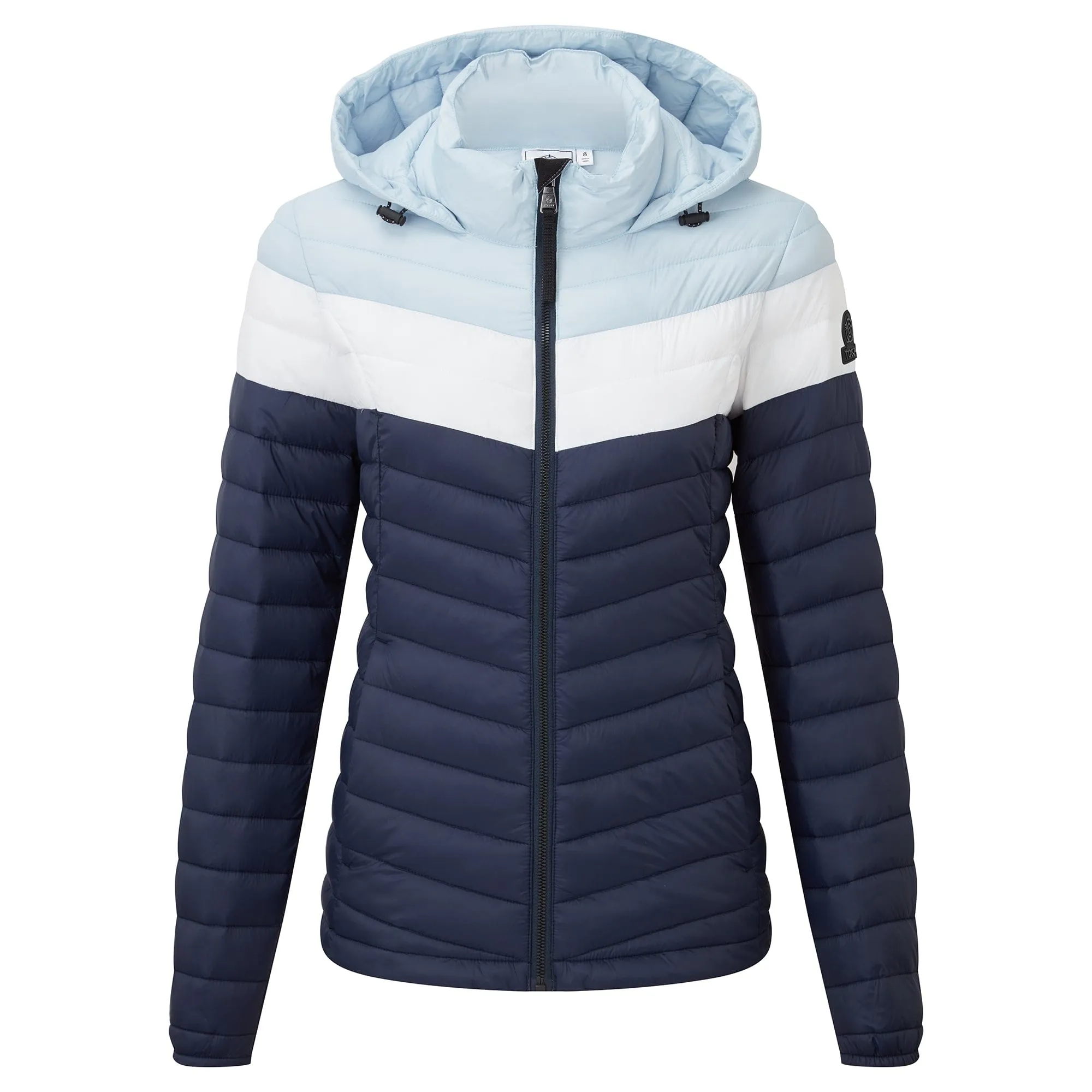 Garriston Womens Lightweight Padded Jacket - Navy Block