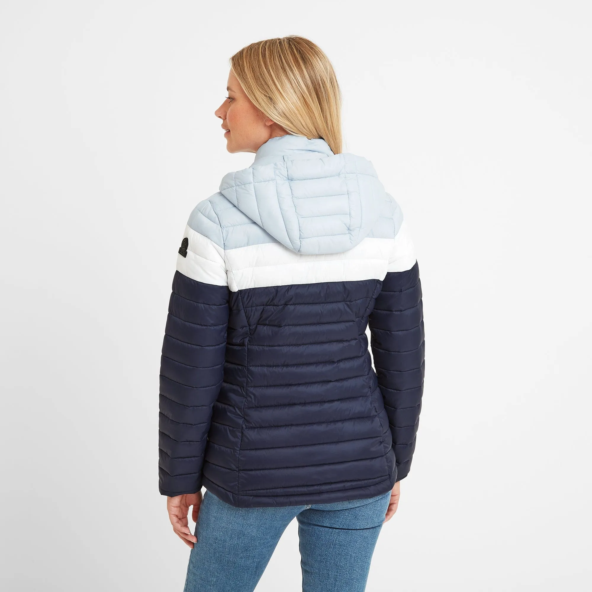 Garriston Womens Lightweight Padded Jacket - Navy Block