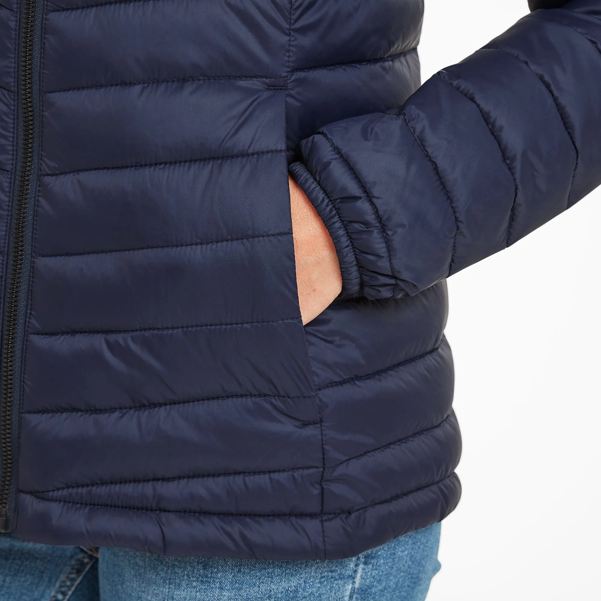 Garriston Womens Lightweight Padded Jacket - Navy Block