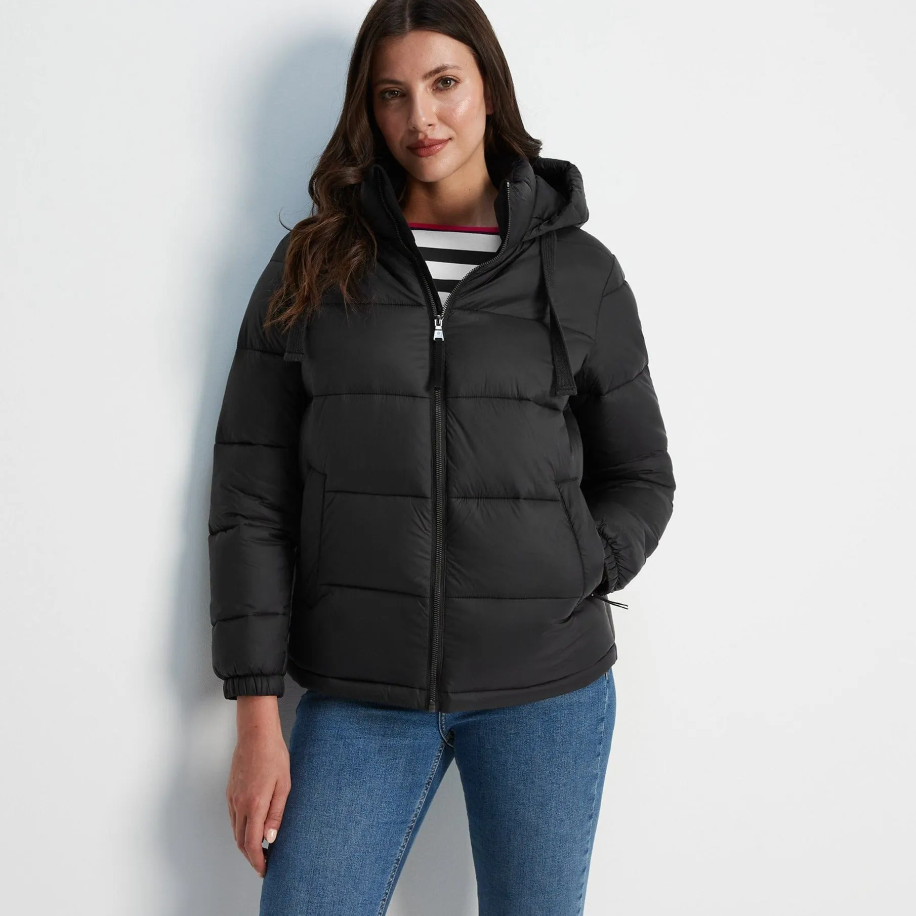 Gilly Womens Short Padded Jacket - Black