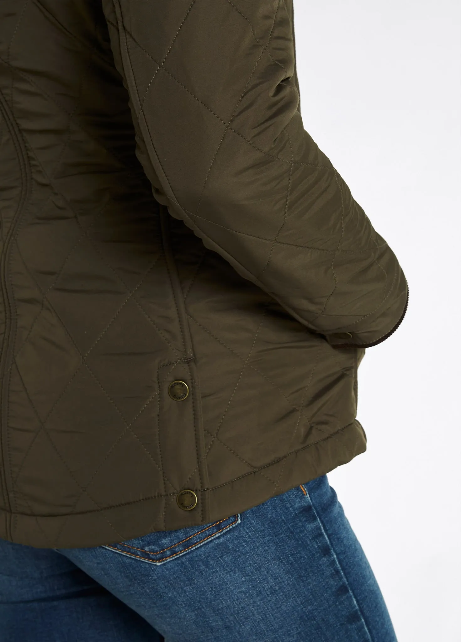 Glenfarne Women’s Quilted Jacket - Olive