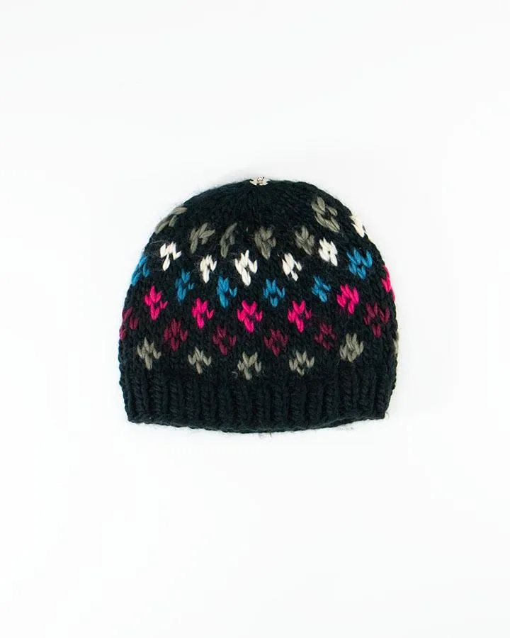 Grace & Lace Reversible Pom Hat (Roxbery)