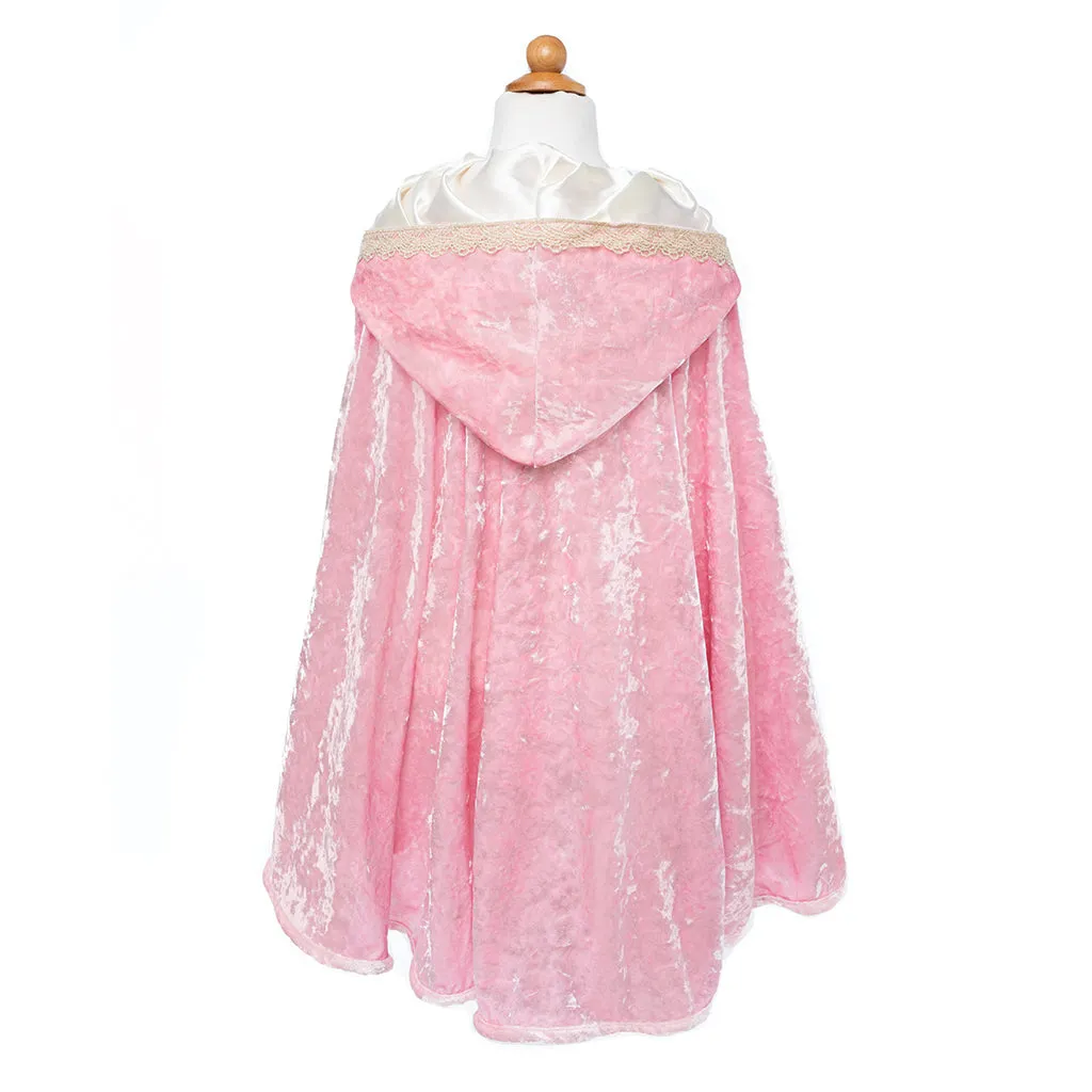 Great Pretenders Deluxe Pink Rose Princess Cape