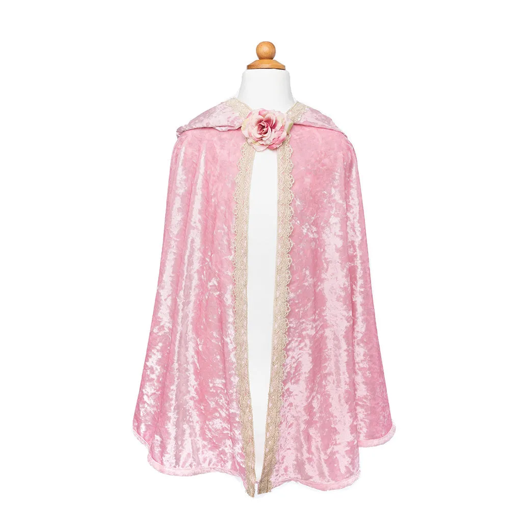 Great Pretenders Deluxe Pink Rose Princess Cape