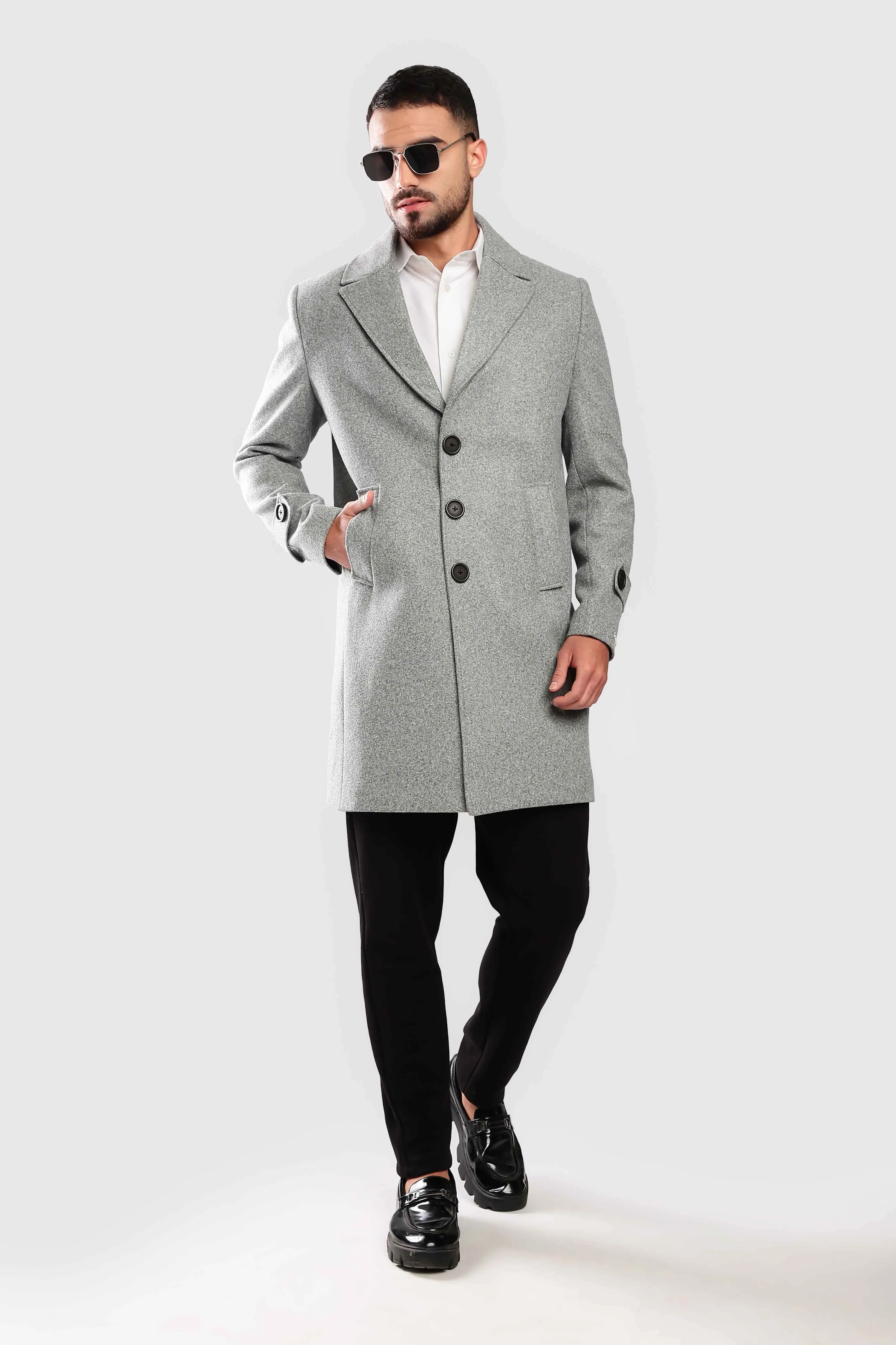 Grey Long Coat