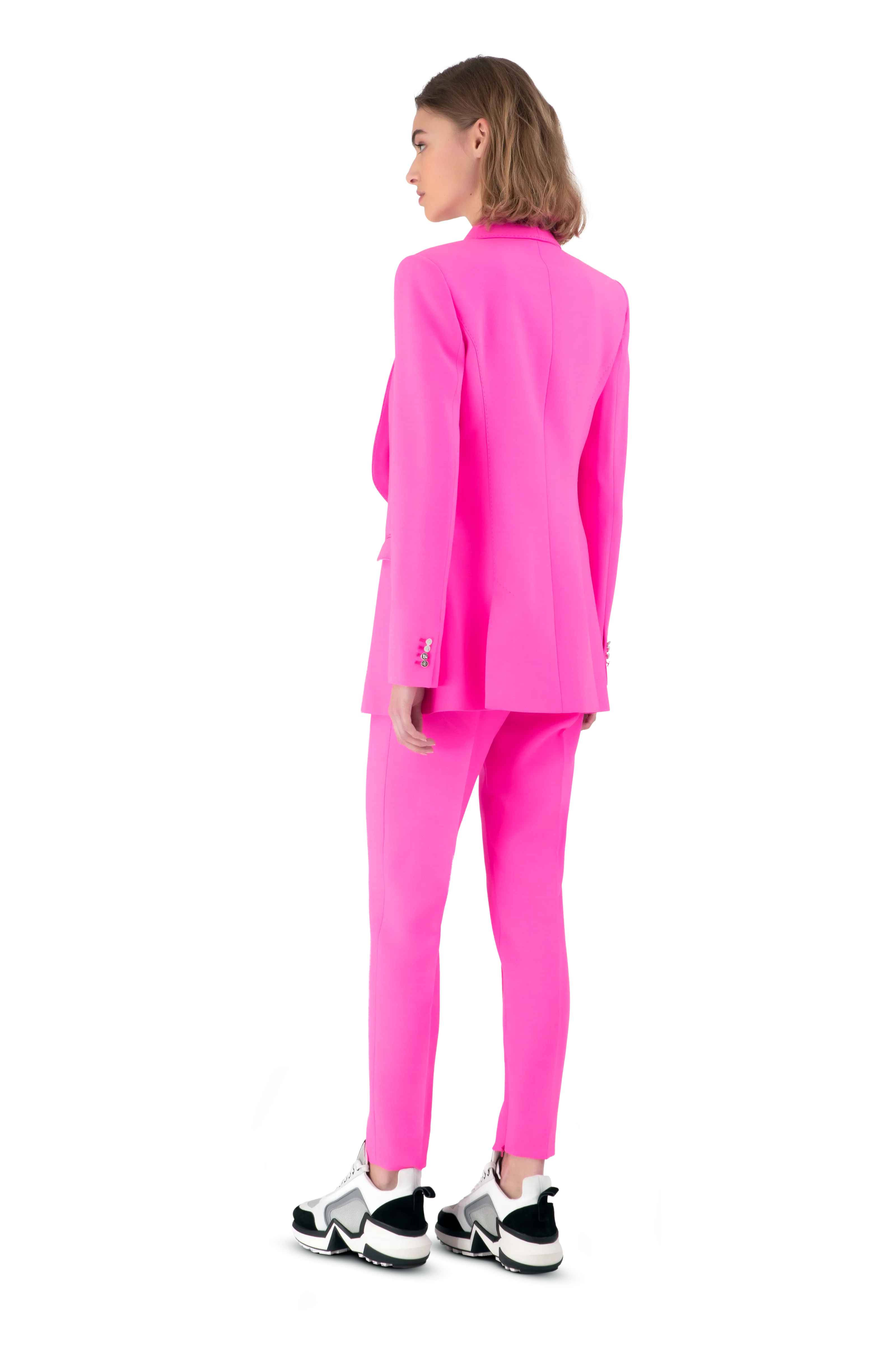 Hot Pink Tailor Crepe