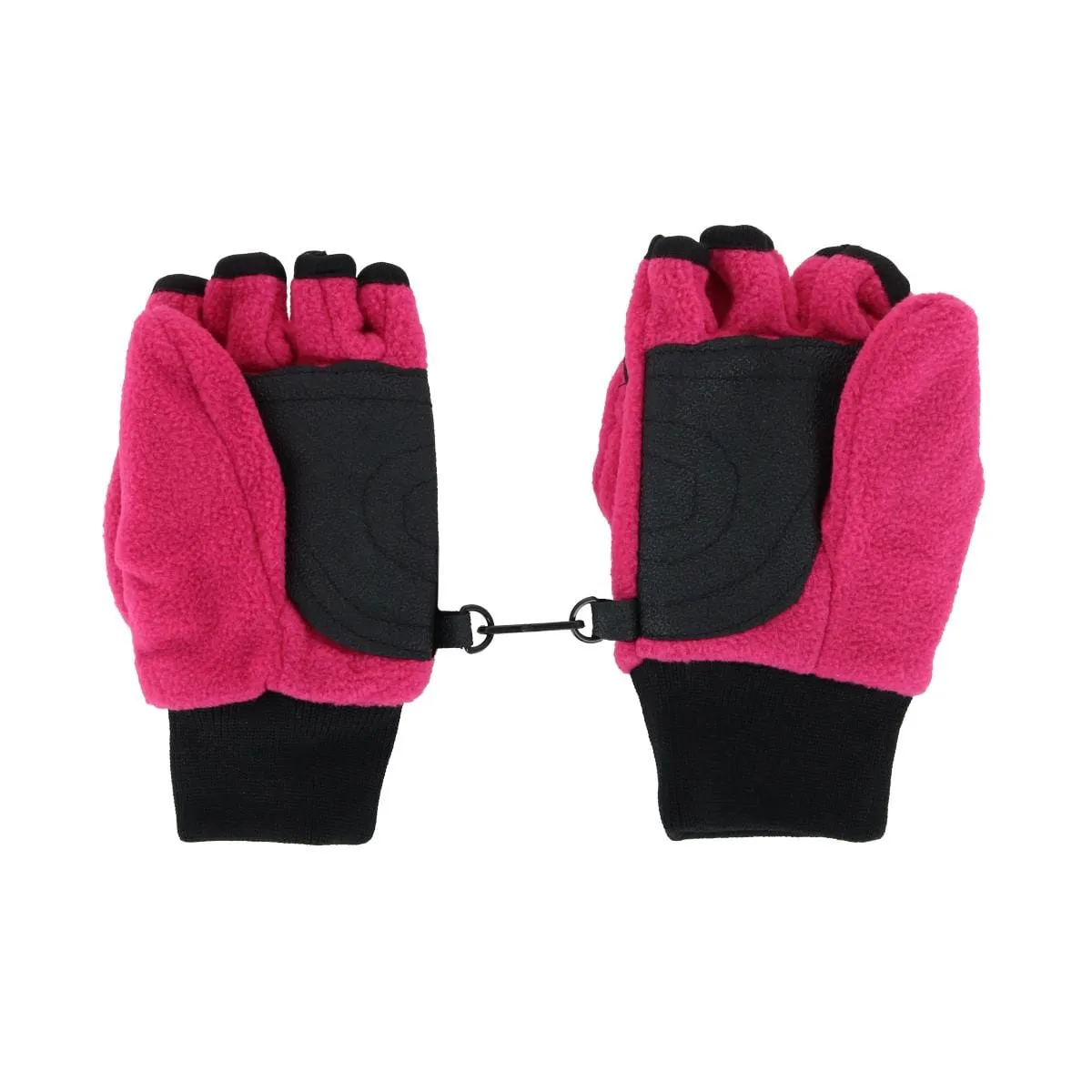 Iceberg Polar Wear Girl's 4-7 Winter Fleece Convertible Fingerless Glove to Mitten