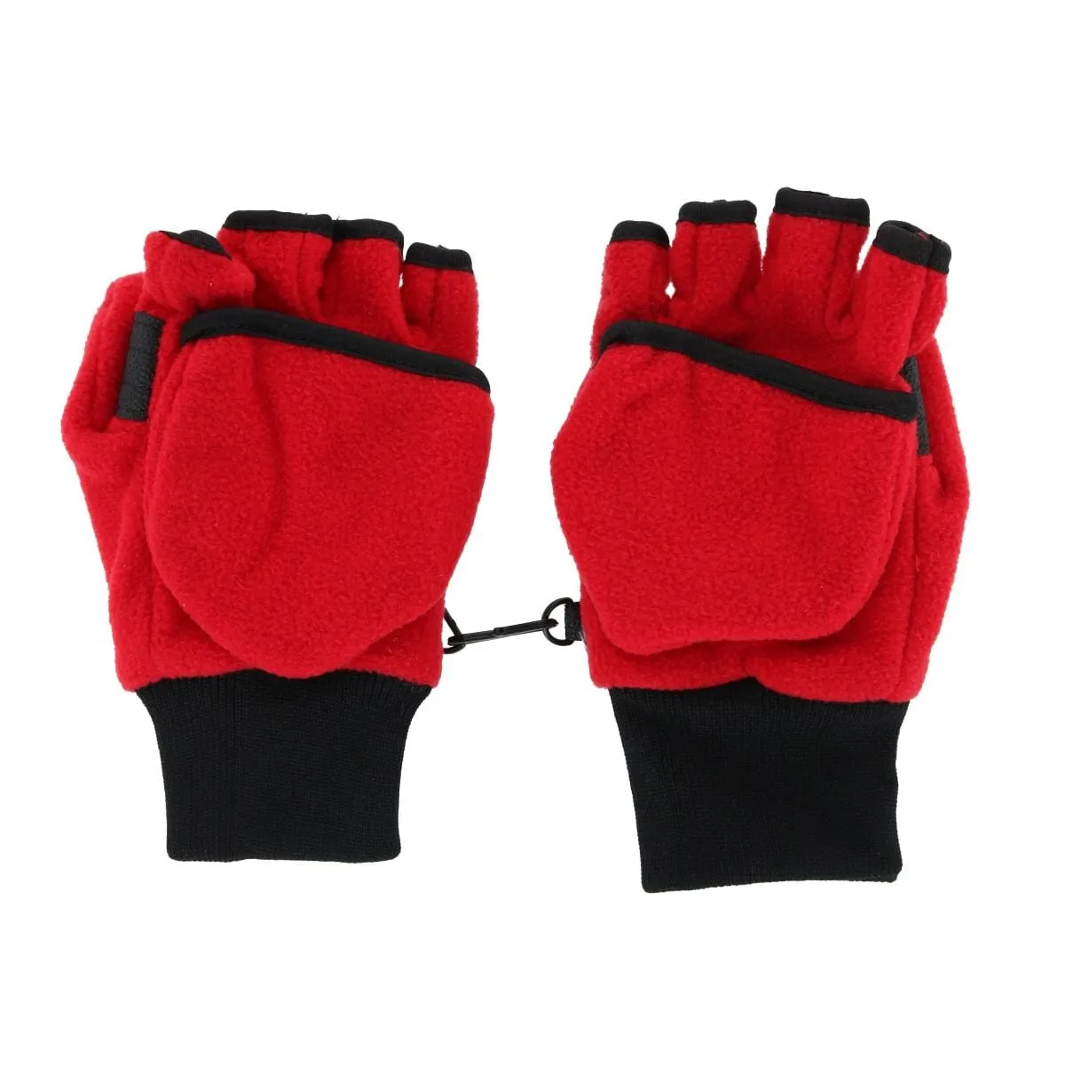 Iceberg Polar Wear Girl's 4-7 Winter Fleece Convertible Fingerless Glove to Mitten