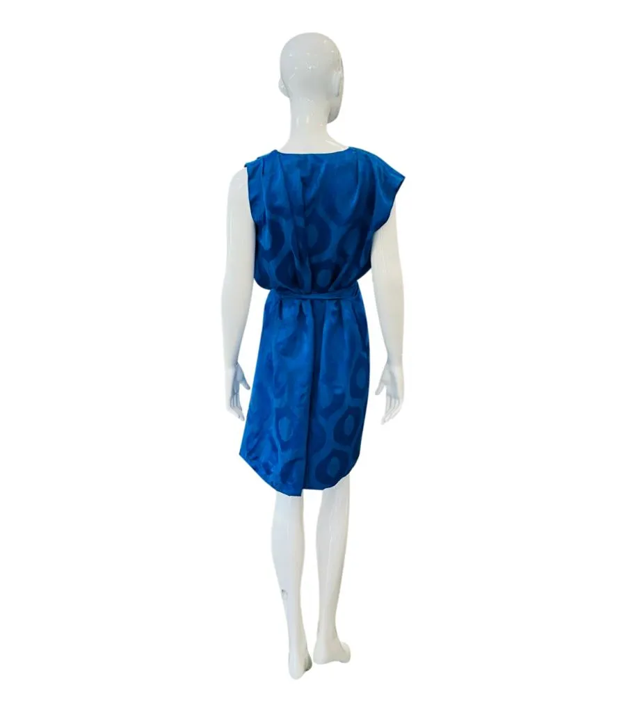 Isabel Marant Satin-Jacquard Dress. Size 36FR