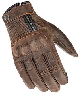 Joe Rocket Briton Mens Leather Gloves Rustic Brown